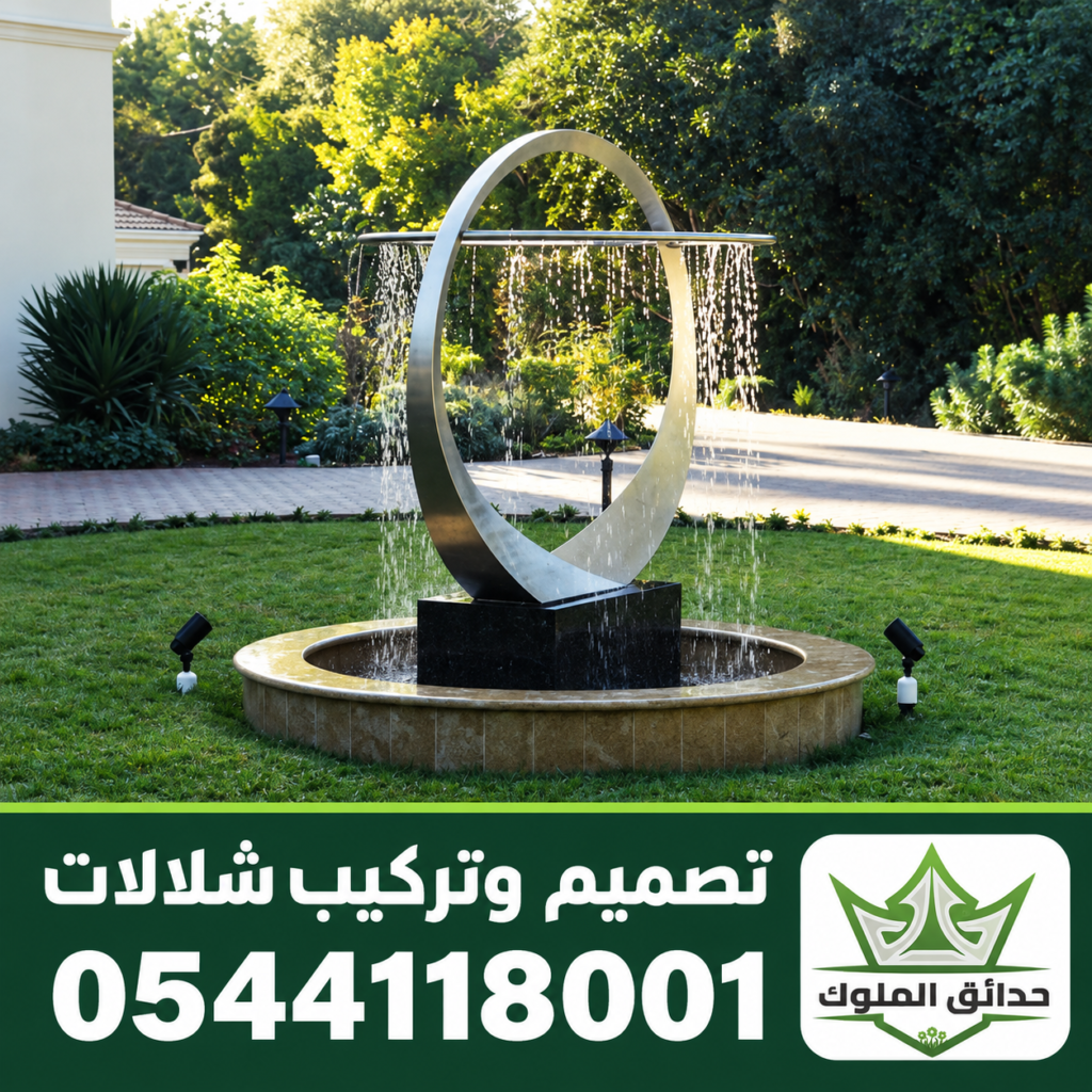 تصميم وتركيب شلالات